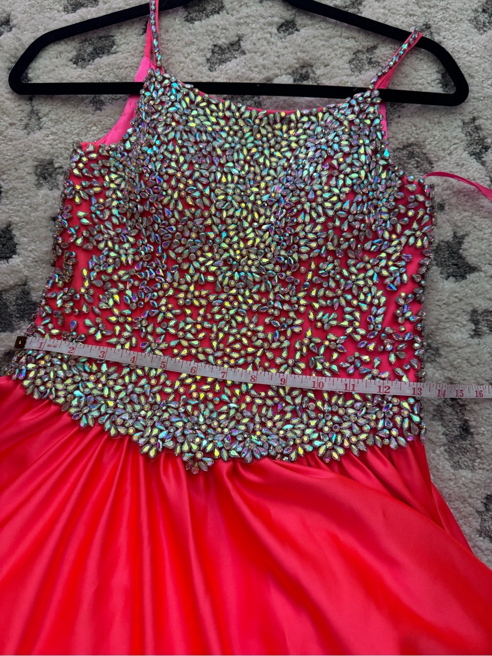 Johnathan Kayne (sugar kayne) Coral gown - Picture 2 of 5